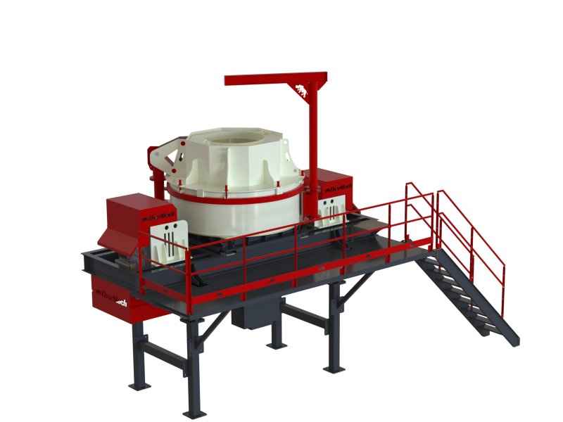 Дробилки с вертикальным валом